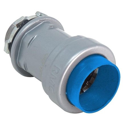 SOUTHWIRE SIMPush Conduit Box Connector, 12 in PushIn, 129 in OD, Metal 65077901